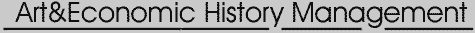 Art&Economic History Management